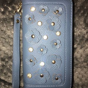 Blue wristlet